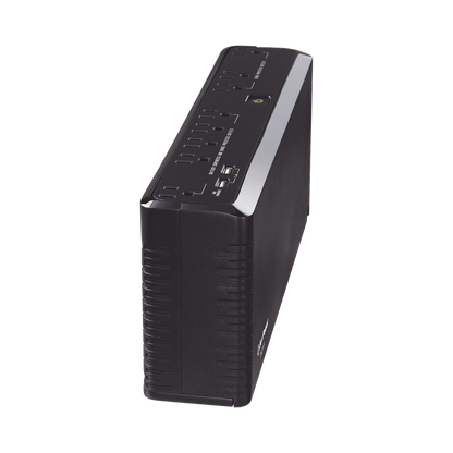 UPS de 750 VA/375 W, Topología Standby, Entrada 120 Vca NEMA 5-15P, de Escritorio, Con 8 Tomas NEMA 5-15R