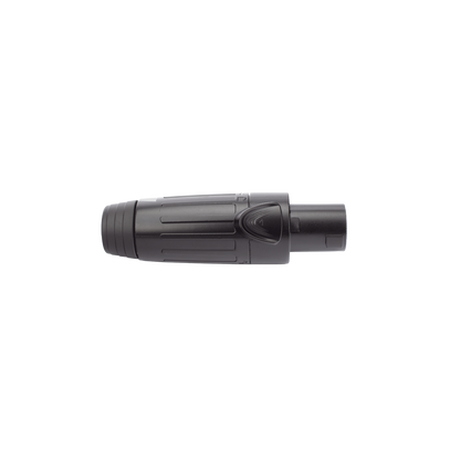 Conector Speakon | Hembra | 4 polos | carcasa negra | Cable AWG10 | 30A