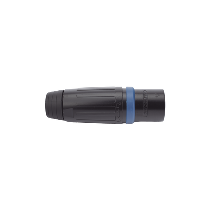 Speakon Conector de cable macho de 4 polos, carcasa negra, cable AWG10,  30A