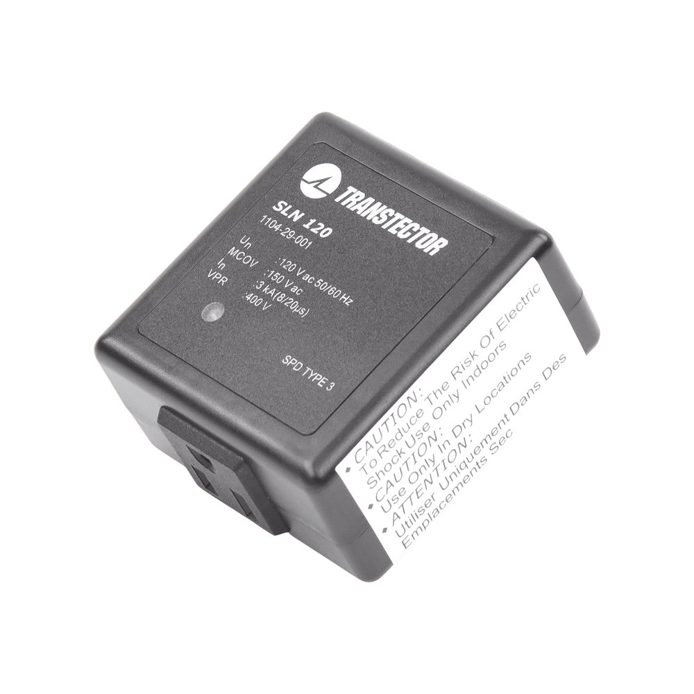 Protector Sobretensión 120 VAC / SASD / Clavija 5-15R / 5 kA / Plug-in / UL 1449