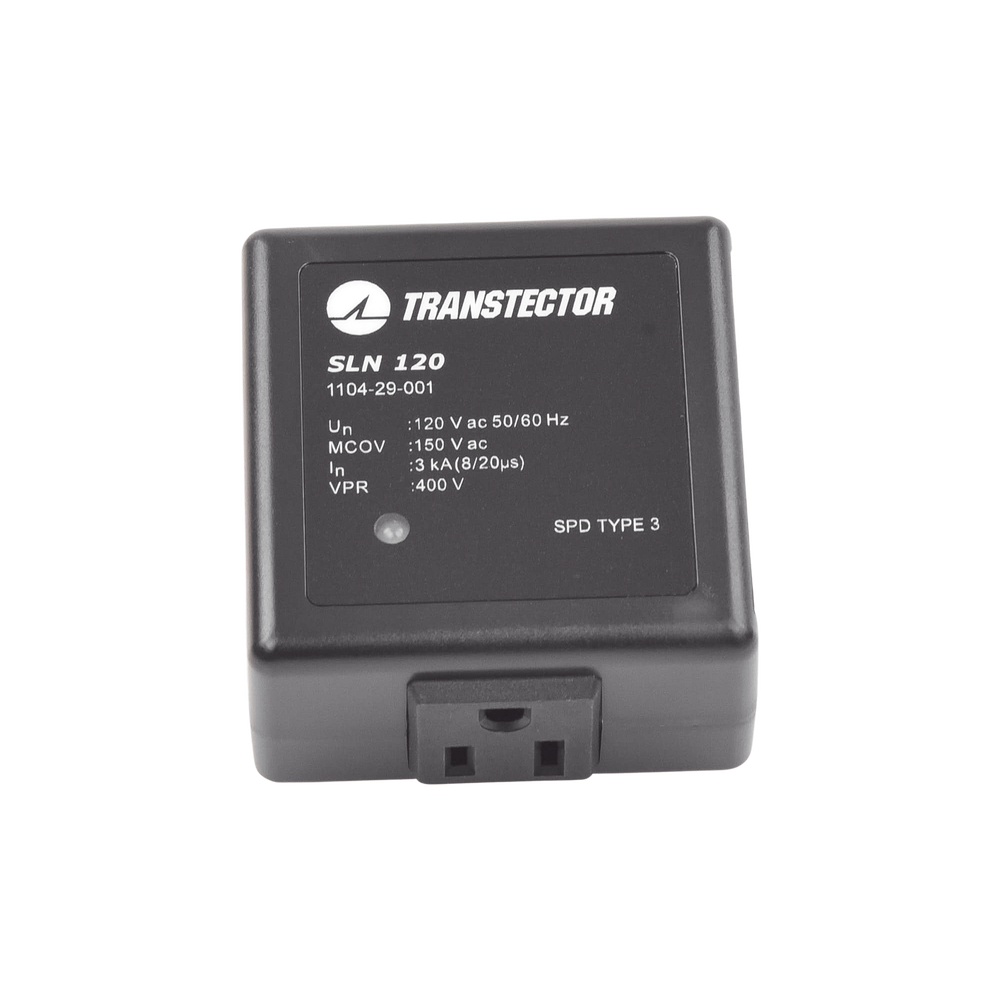 Protector Sobretensión 120 VAC / SASD / Clavija 5-15R / 5 kA / Plug-in / UL 1449
