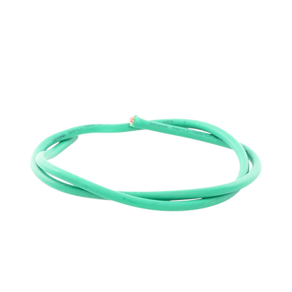 (SLLU22) Cable de Cobre Recubierto THW-LS Calibre 4 AWG 19 Hilos Color Verde (Venta por Metro)