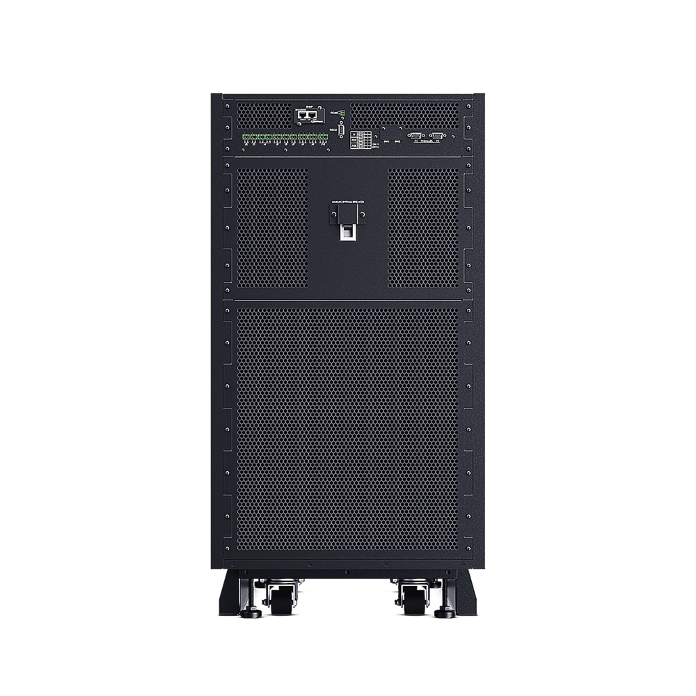 UPS Modular Trifásico Escalable de 40 kVA/40 kW, Topología Online Doble Conversión, Voltaje de 208/220 Vca de L-L, Respaldo de 4 Minutos al 100% de Carga, Incluye Módulo y Banco de Baterías