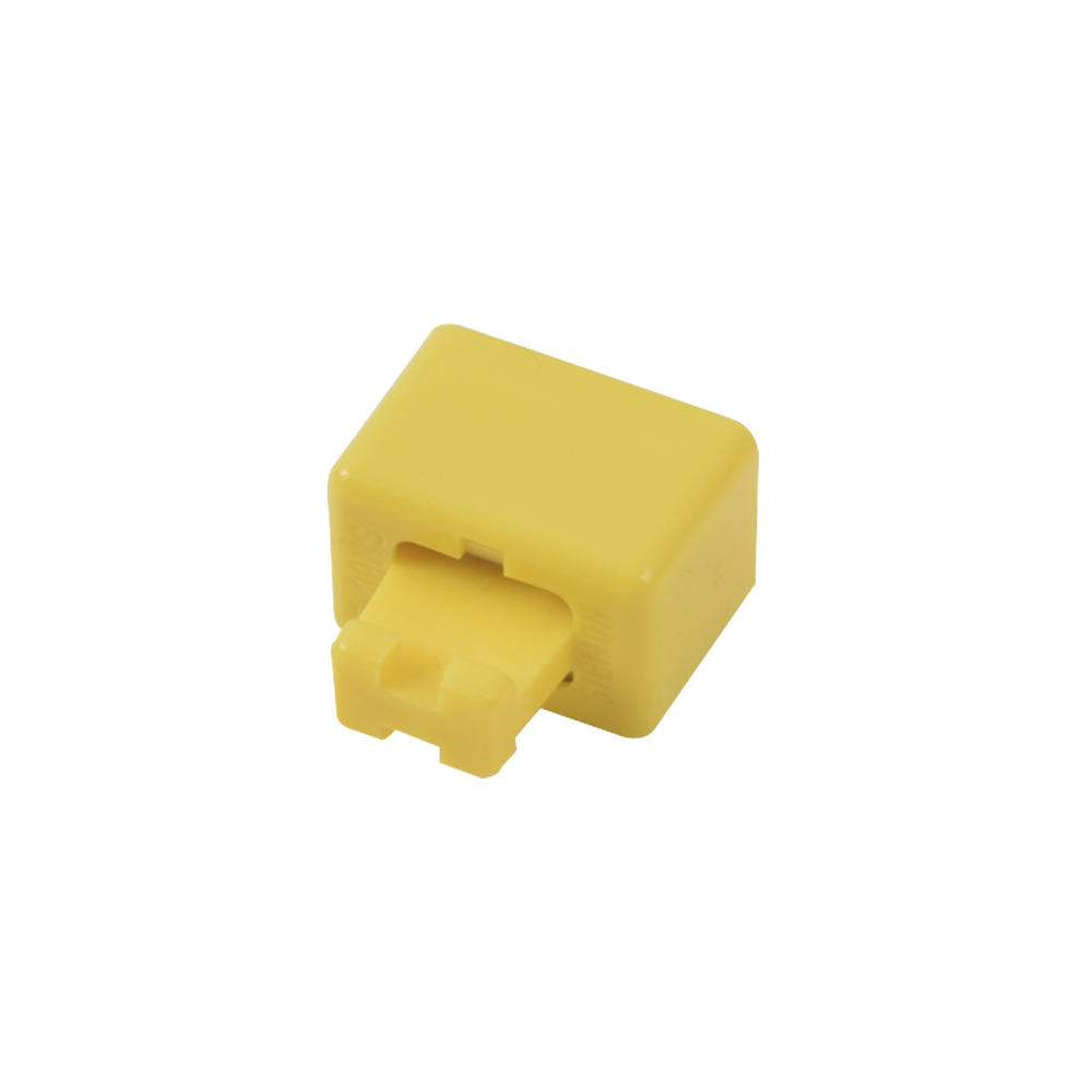Clip de Puente, Para Uso con Regletas S66 de Siemon, de 1 par, Color Amarillo