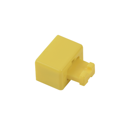 Clip de Puente, Para Uso con Regletas S66 de Siemon, de 1 par, Color Amarillo