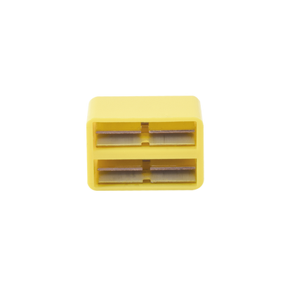 Clip de Puente, Para Uso con Regletas S66 de Siemon, de 1 par, Color Amarillo