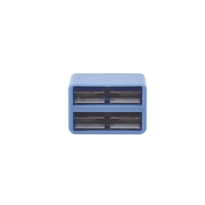 Clip de Puente, Para Uso con Regletas S66 de Siemon, de 1 Par, Color Azul