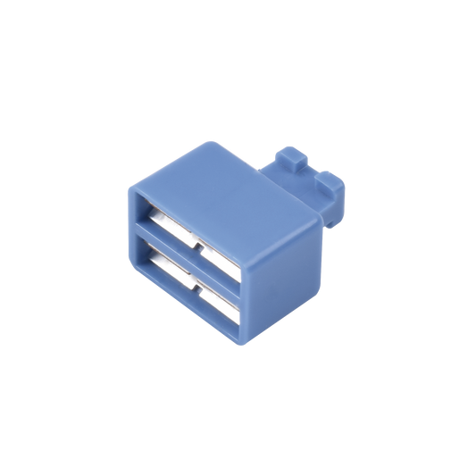 Clip de Puente, Para Uso con Regletas S66 de Siemon, de 1 Par, Color Azul