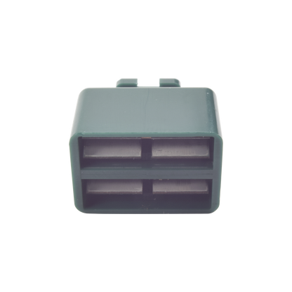 Clip de Puente, Para Uso con Regletas S66 de Siemon, de 1 par, Color Verde