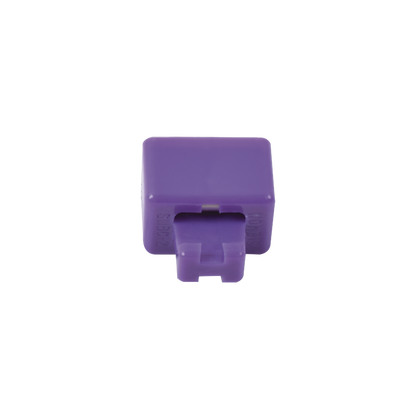 Clip de Puente, Para Uso con Regletas S66, de 1 par, Color Violeta