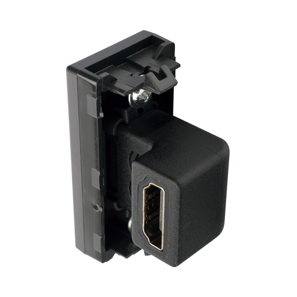 Módulo HDMI Hembra - Hembra Color Grafito / (K129B/14)