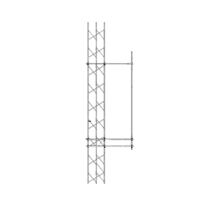 Montaje Lateral Ajustable en Kit para Montaje de Antenas de 6.35 cm. de Diámetro-Base y 91 cm. de Distancia de Separación a la Torre.