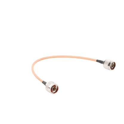 Jumper con Cable LP142 de 30 cm (11.81 pulgadas), con Conectores N Macho a N Macho.