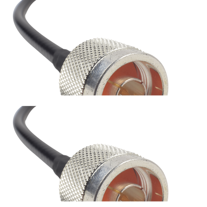 Cable LMR-240UF (Ultra Flex) de 60 cm (23.62 pulgadas) con Conectores N Macho y SMA Macho.