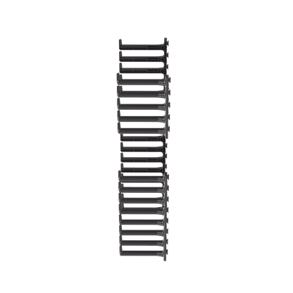 Kit de Dedos Para Organizador de Cables, Para Uso con Gabinetes de 42 o 45 UR, Tipo S o Tipo N, 6.8 in de Ancho, Color Negro