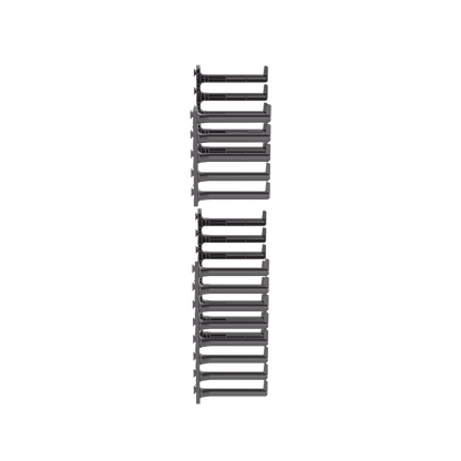 Kit de Dedos Para Organizador de Cables, Para Uso con Gabinetes de 42 o 45 UR, Tipo S o Tipo N, 6.8 in de Ancho, Color Negro