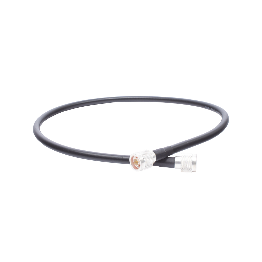 Jumper de 85 cm (33.46 Pulgadas) con Cable Coaxial LMR400 Conectores N Macho en Ambos Extremos