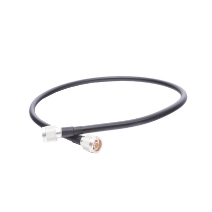 Jumper de 85 cm (33.46 Pulgadas) con Cable Coaxial LMR400 Conectores N Macho en Ambos Extremos