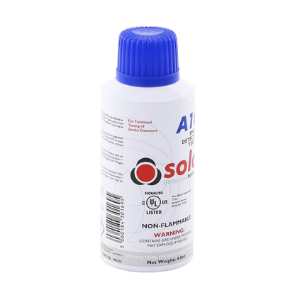 Lata De Humo Sintético En Aerosol Para Prueba De Detectores Puntuales, No Tóxico, No Inflamable, Libre De Silicona, 100%Biodegradable, No Contamina Los Detectores, Uso Manual o En Dispensadores SOLO-330/SOLO-332, Listado UL