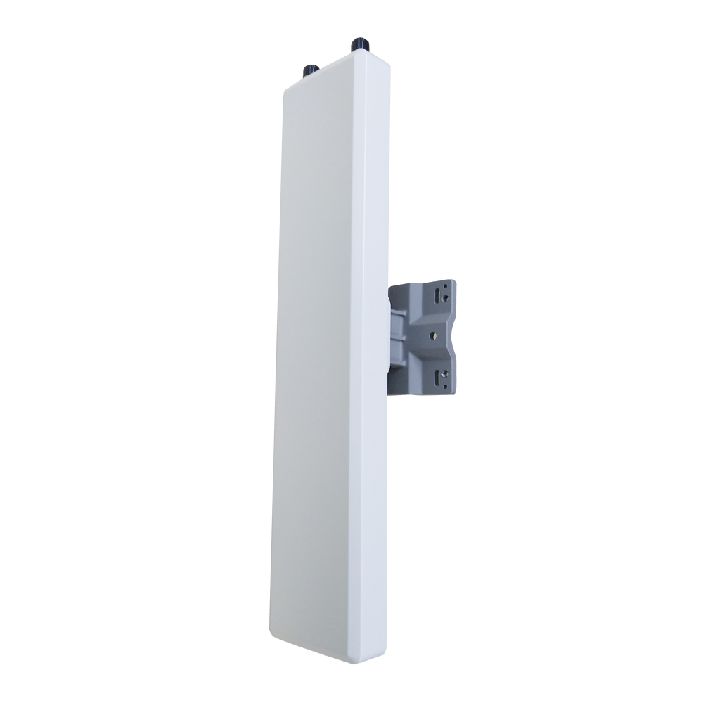 Antena Sectorial de 70° de Apertura en 2.4 GHz de 14 dBi, Conectores N-Hembra, Polaridad Cruzada