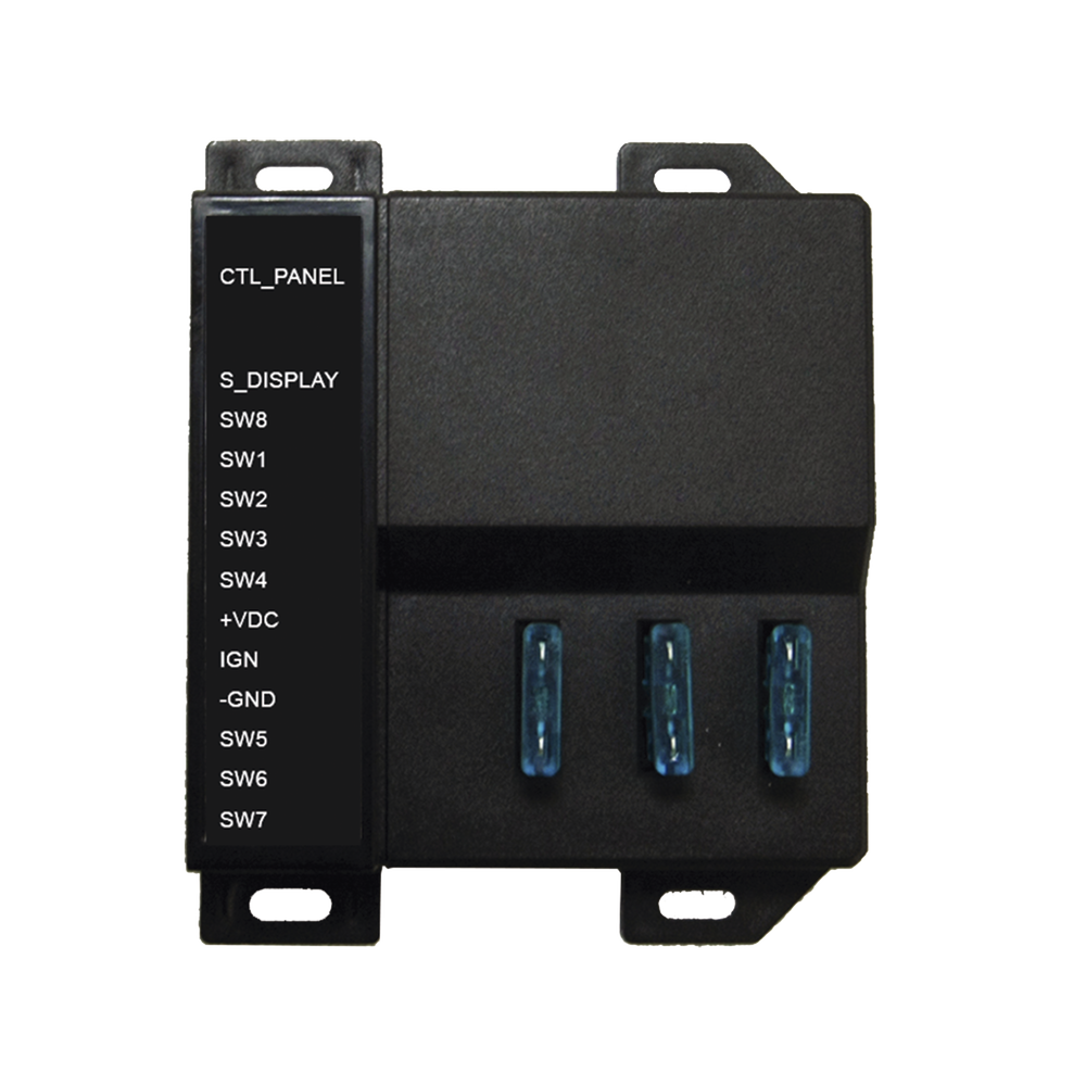 Controlador Universal de 8 interruptores, 12-24 Vcd con Montaje Fijo y de Succión