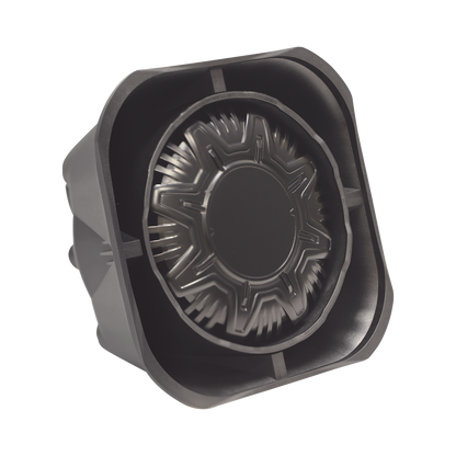 Bocina Compacta de Uso Rudo, 100 Watts de Potencia, Ideal Para Vehículos de Encubierto, Montaje Universal, 11 Ohms de Impedancia