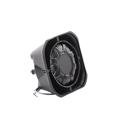 Bocina Compacta de Uso Rudo, 100 Watts de Potencia, Ideal Para Vehículos de Encubierto, Montaje Universal, 11 Ohms de Impedancia