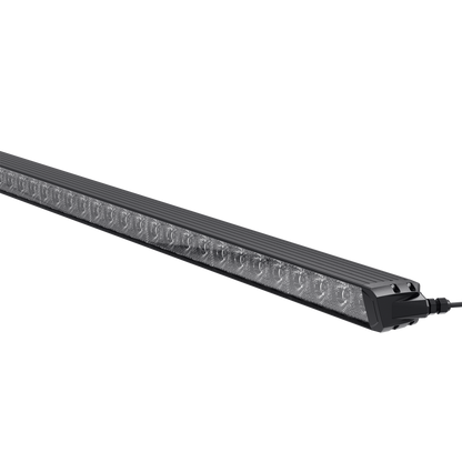 Barra de luces de 8 Módulos, 32 LED, 47 pulgadas, Ámbar, SAE Clase 1, Con Controlador de 8 interruptores