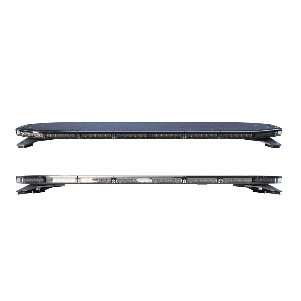 Barra de luces LED de 48", 216 LED, Dual Color, Programable,  Rojo/Azul/Ámbar/Claro, Ideal para Equipar Unidades de Seguridad Publica con Domos Rojo, Claro y Azul