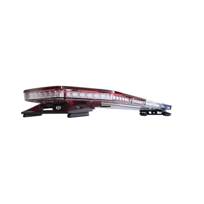 Barra de luces LED de 48", 216 LED, Dual Color, Programable,  Rojo/Azul/Ámbar/Claro, Ideal para Equipar Unidades de Seguridad Publica con Domos Rojo, Claro y Azul
