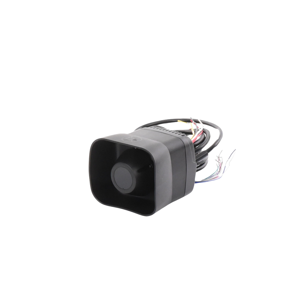 Sirena/Bocina Compacta Para Motocicleta de 30 Watts, Incluye Controlador y Microfono