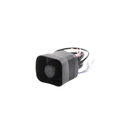Sirena/Bocina Compacta Para Motocicleta de 30 Watts, Incluye Controlador y Microfono