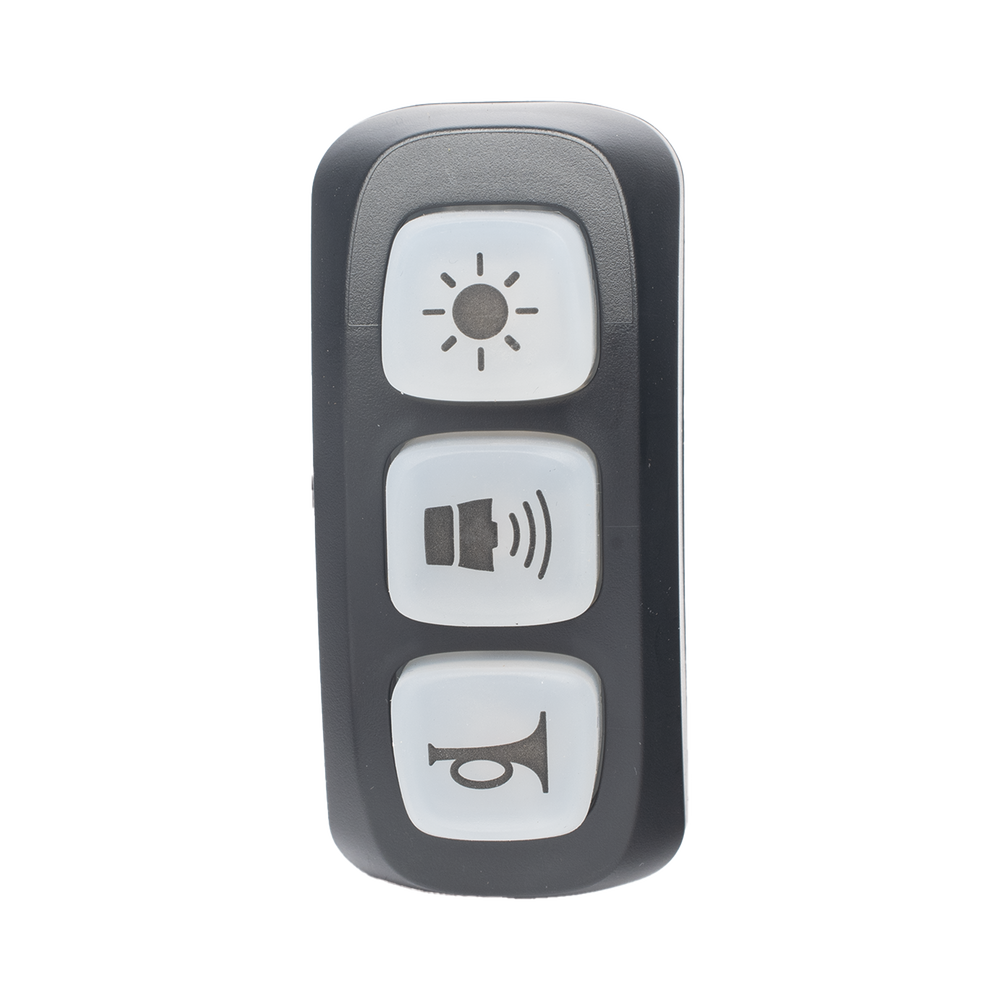 Sirena/Bocina Compacta Para Motocicleta de 30 Watts, Incluye Controlador y Microfono