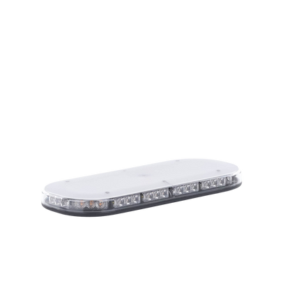 Mini barra de 42 LED, ámbar/blanco, 15 Pulgadas, SAE, Montaje Fijo Con Tornillos, 12-24 Vcd, Lente transparente