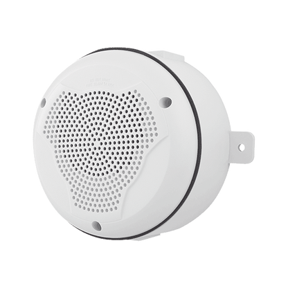 Bocina para exterior de montaje en techo color blanco