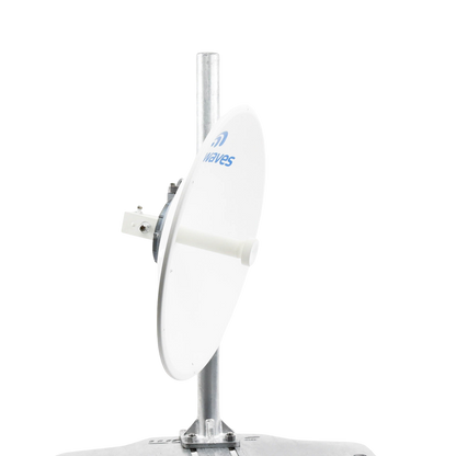 Antena Direccional de alto desempeño, Dimensiones (2 ft), Ganancia de 29 dBi, 4.9-6 GHz, Conectores N-hembra, Fácil instalación, Preensamblada, Montaje incluido