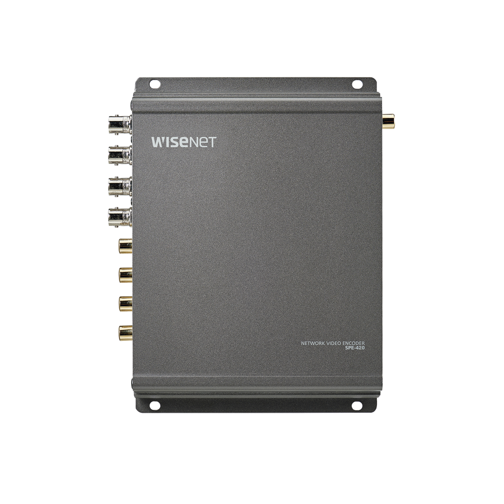 Convertidor de cámaras análogas HD a IP / 4 canales / Hasta 5 MP / 4 Tecnologías (TVI, AHD, CVI y CVBS)