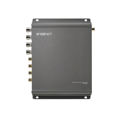 Convertidor de cámaras análogas HD a IP / 4 canales / Hasta 5 MP / 4 Tecnologías (TVI, AHD, CVI y CVBS)