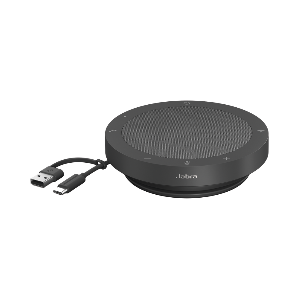 Speak 2 40, Altavoz portátil con micrófono integrado, sonido increíble para conferencias y música, versión UC, Cancelación de eco acústico (AEC) (2740-209)