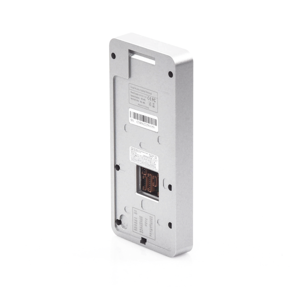 Terminal Biométrica Facial y Palma Sin Contacto / 6,000 Rostros 3,000 Palmas / Pantalla Táctil 5" / Lector QR / TCP/IP Wiegand / Anti-Falsificación