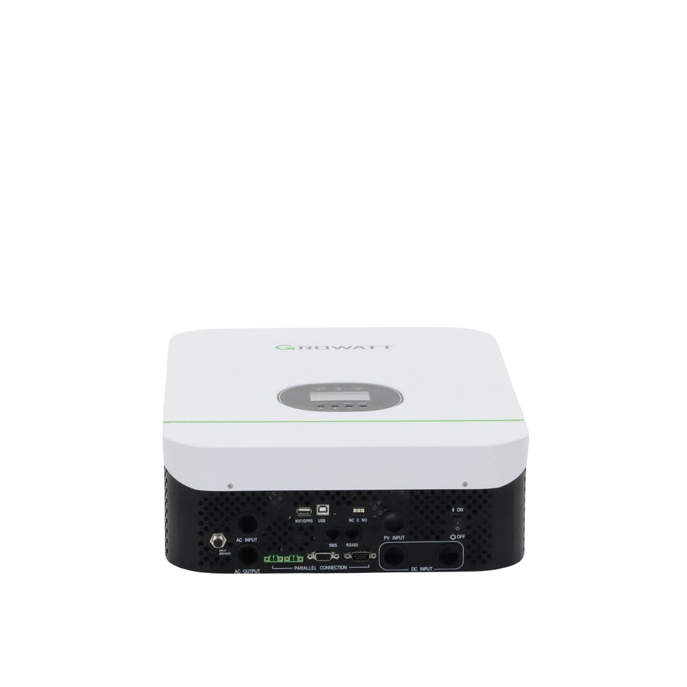 Inversor Cargador 3kW Compatible con Baterías de Litio, Monitoreo Remoto y Sincronización para Mayor Potencia, Operación 48Vcc