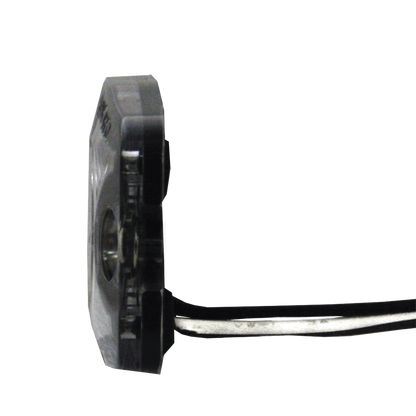Luz Auxiliar de 4 LED, ámbar, SAE Clase I, Lente transparente