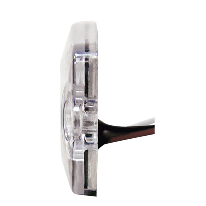 Luz Auxiliar de 6 LED, ámbar, SAE Clase I, lente transparente