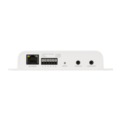 Modulo de E/S de Alarma y Audio por red para camaras PTZ Plus Wisenet