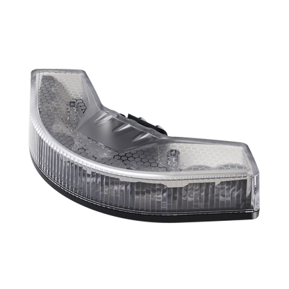 Luz Esquinera, 9 LED, ámbar, SAE Clase I, lente transparente