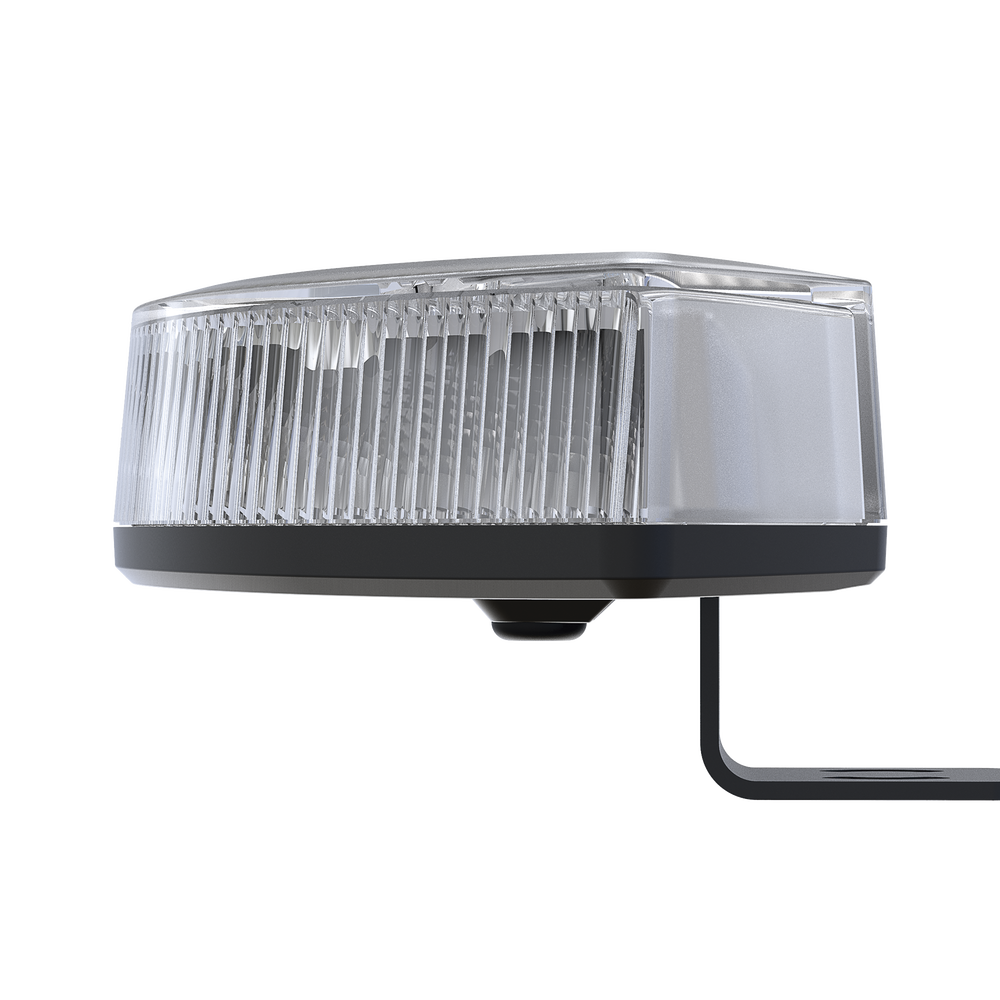 Luz Esquinera, 9 LED, ámbar, SAE Clase I, lente transparente