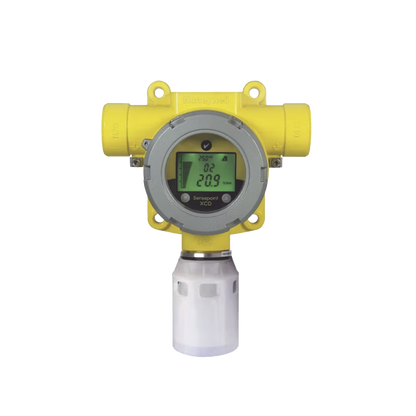 Detector Industrial De Gas, Con Sensor Infrarrojo De Dióxido De Carbono (CO2) 0 a 2,0 % v/v, Salida 4-20 mA, Certificación UL/c-UL/INMETRO, Entradas 2x3/4" NPT, Carcasa Pintado De Aluminio Grado Marino, Protección Contra Intemper