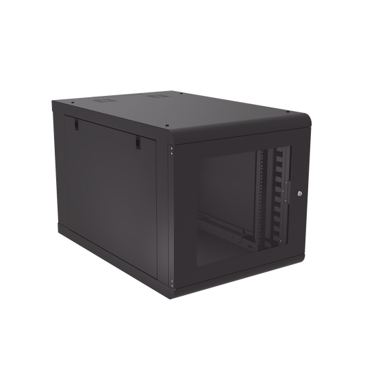 Gabinete de Pared 12U de 1027 mm de Profundidad: MÃ¡xima Profundidad y ProtecciÃ³n en Acero Reforzado, Ideal para UPS y Servidores de 19"