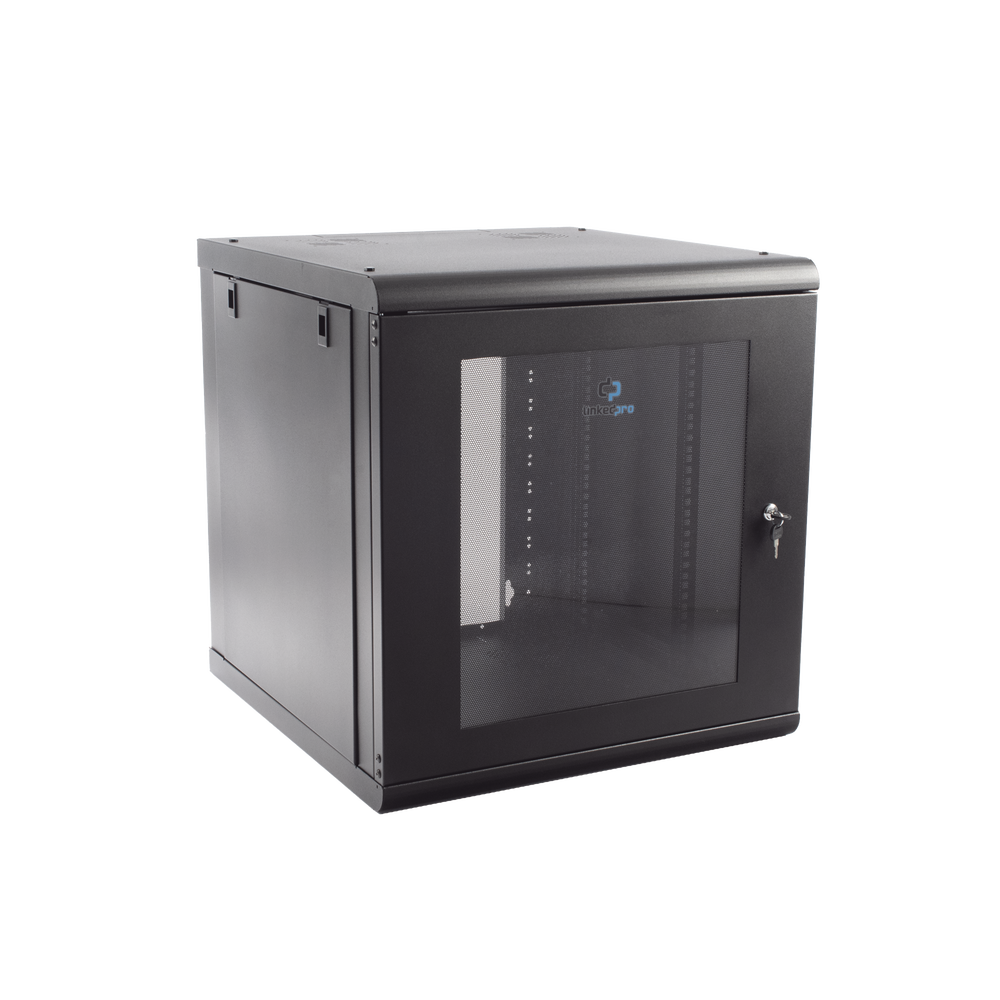 Gabinete de Pared 16U de 635 mm de Profundidad, Rack de 19 in en Acero Reforzado: Compacto y Resistente para Soluciones Profesionales