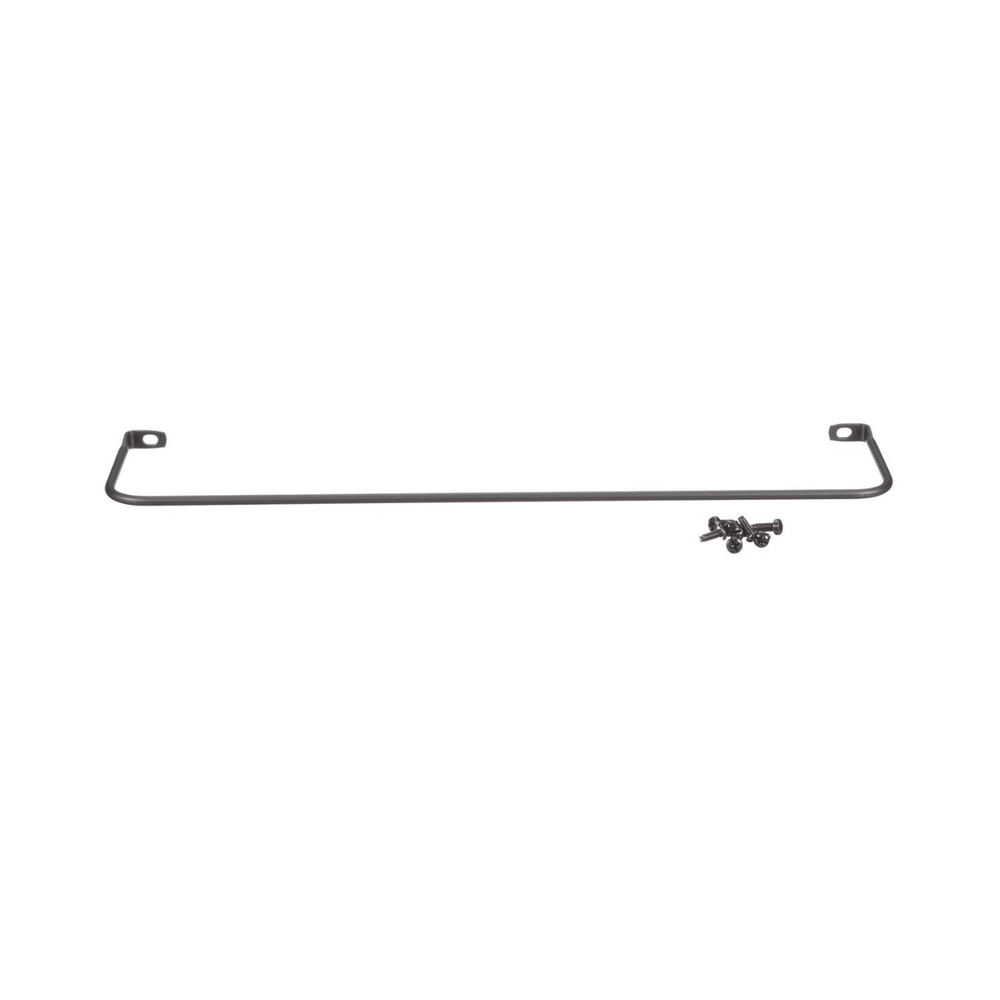 Barra para Aliviar Tensión o Peso Atrás de Patch Panel, Extendida de 5 Pulgadas, Color Negro